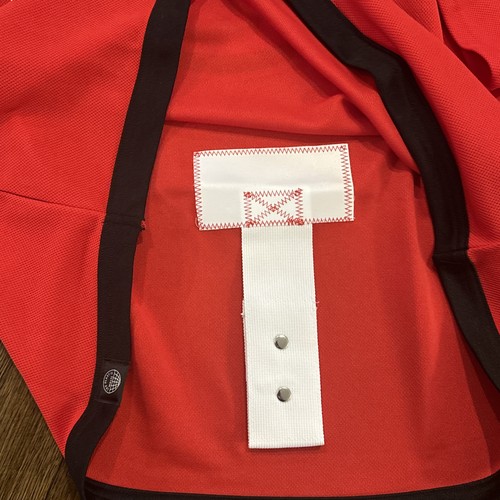 New Jersey Devils Jersey Small 46 Uomo Fight Strap Adidas Rosso - Foto 6 di 9