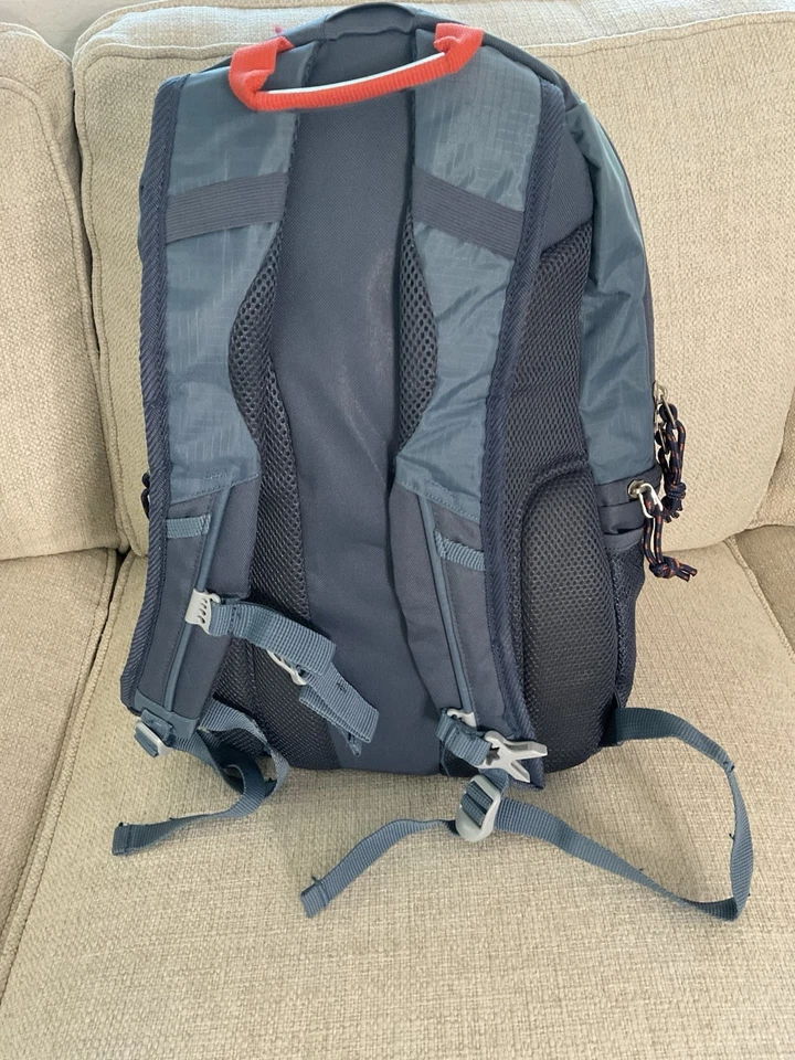 Открытый продукты 26L рюкзак туризм день упаковка путешествий ручная кладь сумка темно-синий с подкладкой - Изображение 3 из 4