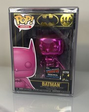 Funko Pop! Batman #144 Pink Chrome LE 1500 NYCC 2019 Convention Exclusive