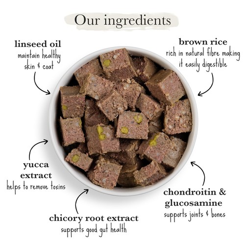 Complete Natural Wet Dog Food - Lamb & Vegetables with Brown Rice (18 - Picture 5 of 5