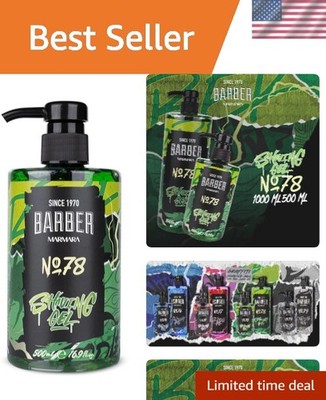 500 ml Shaving Gel Series 78 - Gentle & Refreshing for All Skin Types