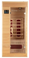Deluxe Infrarotsauna WHAREDSUN-S Infrarot Wärmekabine Infrarotkabine Sauna 