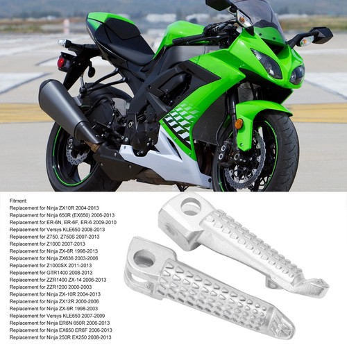 Front Foot Pegs Simple Installation Motorcycle Foot Pedal For Motorbike - Picture 3 of 22