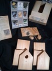 Vtg The Birdhouse Building Book And Kit Beginners Wood Workshop 