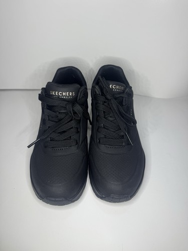 Neu Skechers Street Uno Stand on Air Sneaker 73690 schwarz Schuhe LA Damengröße 6 - Bild 2 von 6