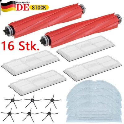 MARKENLOS Zubehör Set Ersatzteile Kit Für Roborock S7 S7+ Plus S7 Max S7 MaxV Ultra S7 Pro