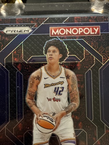 2024 Panini Prizm Monopoly WNBA Brittney Griner Red Black "Deal" #WNBA22 Mercury - Picture 2 of 3
