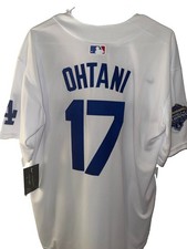 Shohei Ohtani 17 Dodgers Nike 2025 World Series Champions Jersey L NWT White
