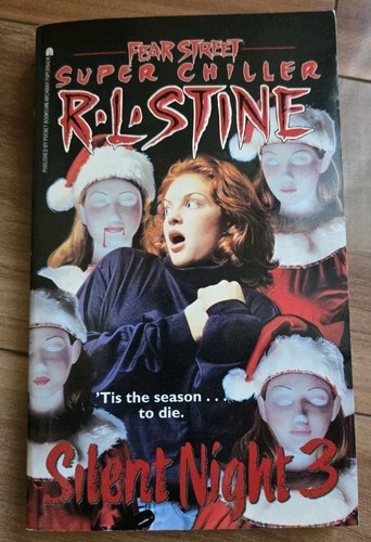 R.L Stine Fear Street Super Chiller Silent Night 3 book series ya Horror 1st Ed