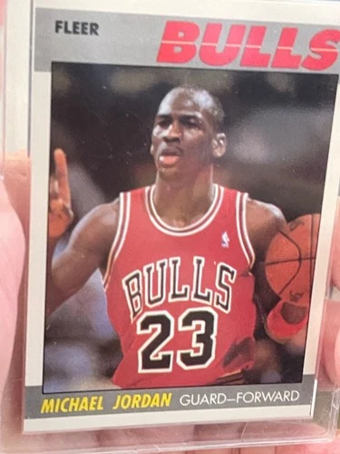 1987 Fleer Michael Jordan 2nd year
