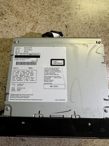 16-19 TOYOTA TACOMA SIENNA JBL NAVIGATION GPS TOUCSCREEN STEREO 86100-04170 - Picture 2 of 3