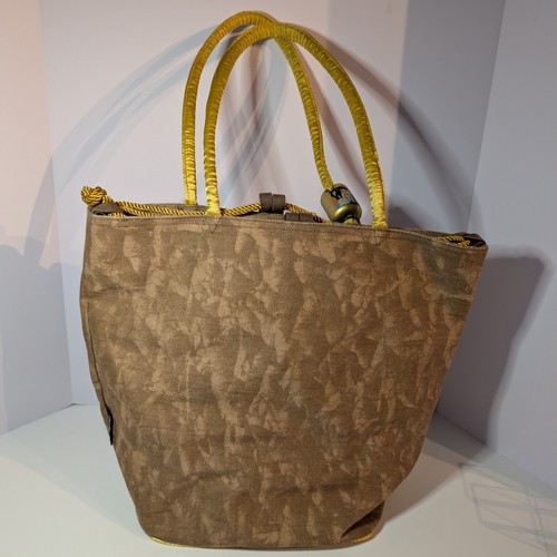 Laurel Burch Embracing Horses Weekender Purse Tote Bag w Charm, Southwestern Art - Picture 4 of 18