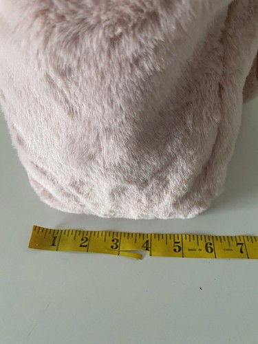 Bolso de Mano Juicy Couture Furry Friends Rosa Polvoriento Rubor Piel Sintética Viral Suave NUEVO - Imagen 15 de 17