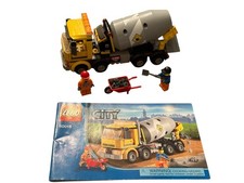 LEGO CITY: Cement Mixer  Truck (60018) 100% Complete with Manual