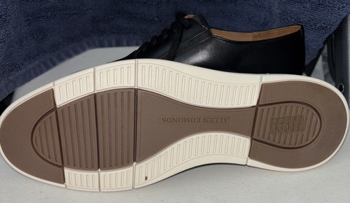 Oxford ibride Allen Edmonds da uomo Carson 7394 in pelle nera taglia 9 - Foto 6 di 6