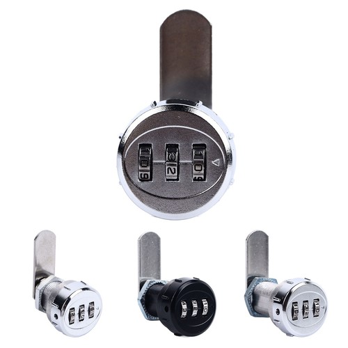 Cabinet Cam Lock Mini 3 Digit Password Mechanical Cabinet Lock for Drawer - Picture 6 of 21