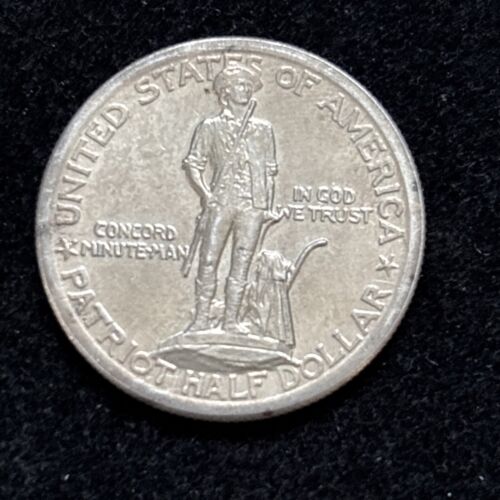 2 PC 1925 LEXINGTON CONCORD COMMEMORATIVE 50C GEM BU - Picture 3 of 6