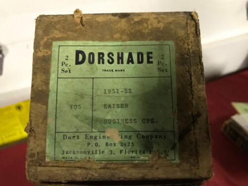 Nuevo de lote antiguo 1951-52 Kaiser Business cupé tonos de ventilación #405 Dorshade - Imagen 3 de 3