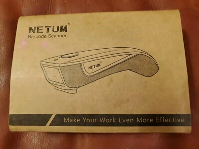 Netum C740 Mini Bluetooth Wireless 1D Barcode Scanner QR Bar Code Reader