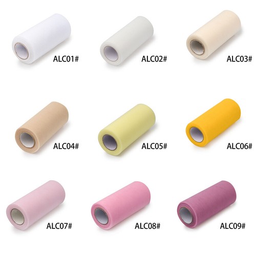 Decoration Wedding Fabric Spool Party Birthday Tulle Roll Netting Craft Fabric - Picture 13 of 86