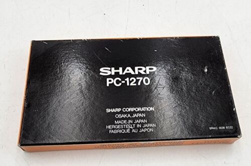 Sharp Pocket Computer PC-1270 with APR Examiner 4.2 - Picture 5 of 7