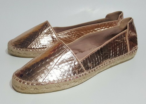 Aperlai Paris Espadrilles Alpargata Snake Print Flats Womens Size 9.5 - 10 / 40 - Picture 6 of 8