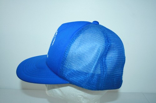 Vintage Mowery Oil Co Citgo Srasburg VA Blue Snapback Trucker Hat Cap - Picture 5 of 8