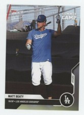 Matt Beaty 2020 Topps Now SUMMER CAMP WAVE 1 Card #OD-465 DODGERS