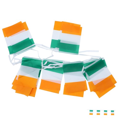 Ireland String Flag Pennant Banner Irish Flags Bunting Banner Patrick's Day - Picture 10 of 12