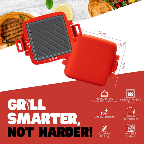 | Microwave Sandwich Maker - Grilled Cheese Sandwich Maker - Munchy - Toastie - Picture 5 of 12