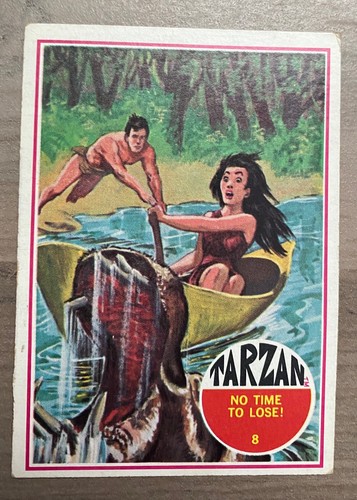 Tarjeta coleccionable Tarzán 1966 individual goma Philadelphia TÚ ELIGES TU TARJETA - Imagen 10 de 49