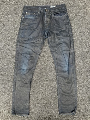 G-Star Men's Black Denim Jeans Straight Leg Regular Fit Size 31 Button Fly - Picture 4 of 13