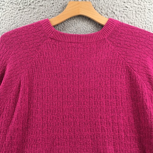 St. John's Bay Sweater Womens 3X Pink Crew Neck Long Sleeves Pullover Casual NEW - Picture 8 of 14