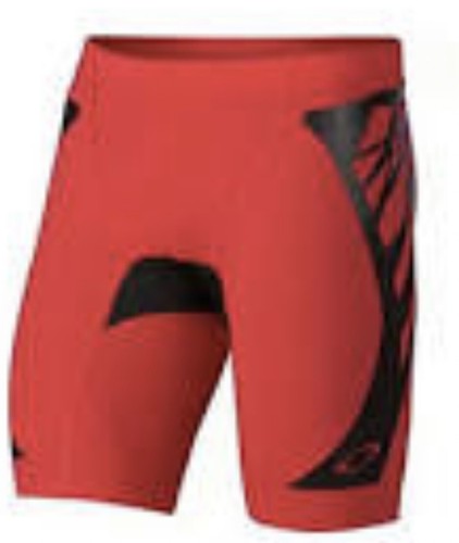 New Oakley Mens Switch Blade LX Rashguard Wetsuit Surfing Beach Shorts Red Small - Picture 4 of 4