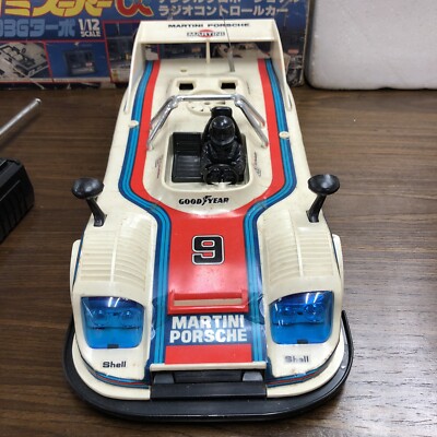 絶版品 アトコミ 1/12 RC ラジオコントロールカー ポルシェ936ターボ Showa Retro Atcomi 1/12 Digital Proportional Radio Control