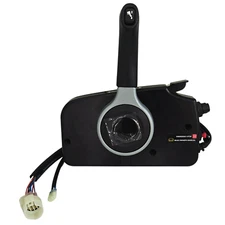 Outboard Side Remote Control Box For Suzuki 67200-93J50 16 Pin With Tirm & Key