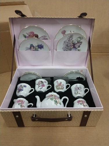 Reutter Porcelain - 075.588/0 - Flower Fairies - Child's Tea Set - NEW