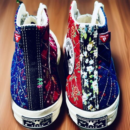 🔥🔥CONVERSE Beyond Retro Wmns Chuck 70 High Floral. Women’s Size 7.5 - Picture 5 of 8