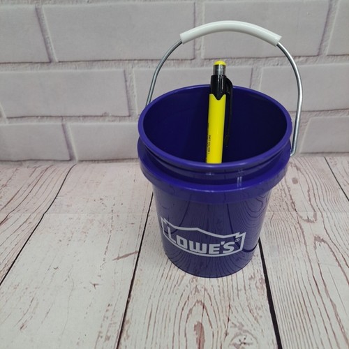 Lowe's Mini Secchio, Secchio di Vernice Miniatura, Senza BPA 0,5 Quart, Alto 4in HTF - Foto 4 di 4