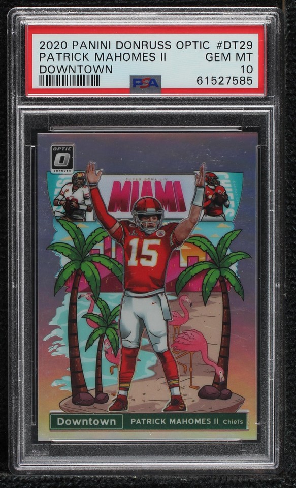 2020 Panini Donruss Optic Patrick Mahomes II #DT-29 - 1 of 4