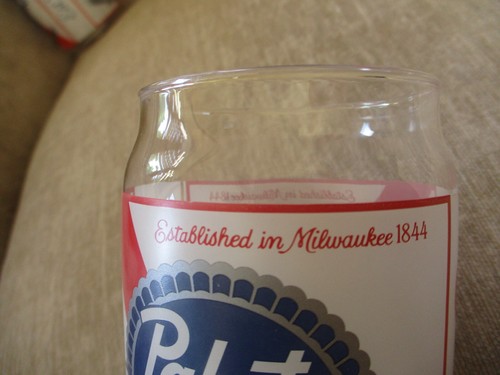 PABST BLUE RIBBON Beer Glasses Lot of 3 - Picture 9 of 20