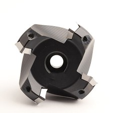 45 Degree Face Milling Cutter Head KM12-50-22-4T KM12-63-22-4T  Milling Tools