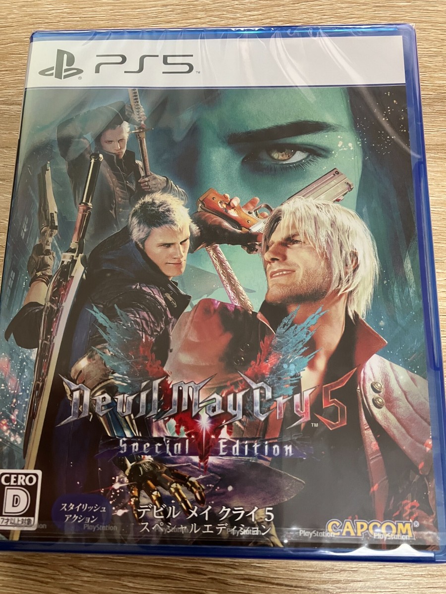 Devil May Cry 5 Special Edition Playstation PS5 From Japan