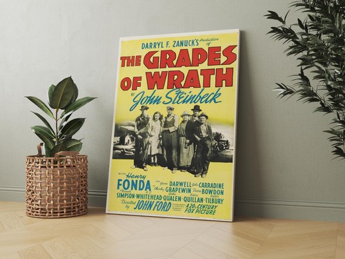 1940er Retro klassische Filmplakate, Leinwand & gerahmte Optionen in vielen Größen - 3 von 4 - Bild 34 von 49