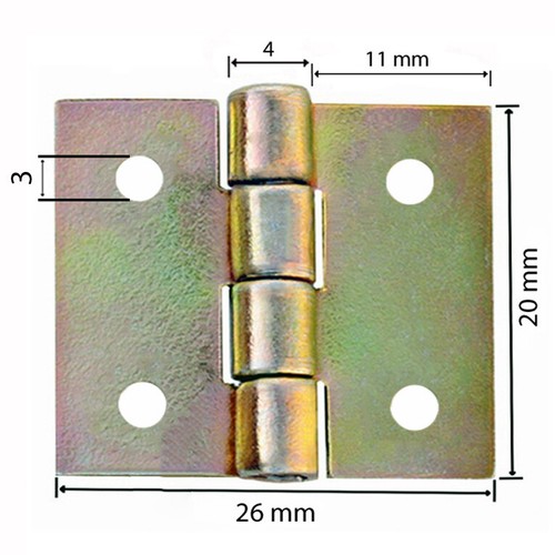 Scharnier Möbelscharniere Gerollte Kantige Möbelband Türband Türscharniere Verz. - Bild 11 von 43