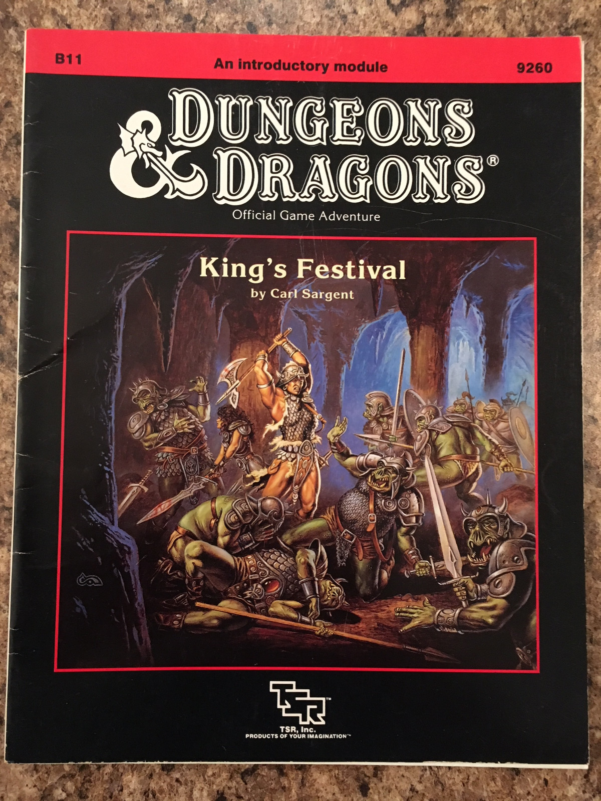 Dungeons and Dragons - King's Festival - B11 D&D TSR Dungeons and Dragons - King's Festival - B11 D&D TSR