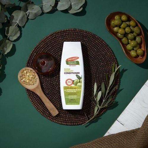 PALMERS OLIVE OIL REPLENISHING CONDITIONER & SMOOTHING SHAMPOO FOR FRIZZY HAIR - Picture 9 of 10