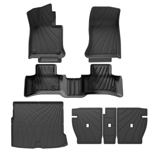 Car floor mats cargo/trunk mats for Mercedes Benz GLC 5-seater left-hand drive - Picture 3 of 23