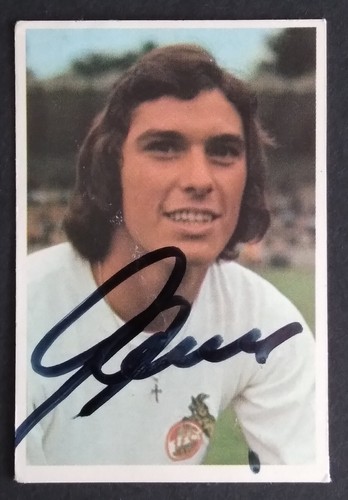 Jürgen Glowacz 1. FC Köln Bergmann 1972/73 Nr.96 original handsigniert Rarität