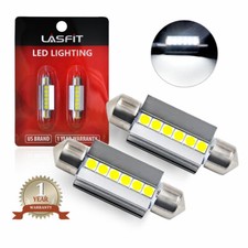 Lasfit 36MM 6411 6418 LED Festoon Interior Dome Trunk License Plate Lights 6000K